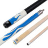Queue de billard Américain Jonny 8Ball Blue Flame 1/2 - 11mm