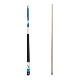 Queue de billard Américain Jonny 8Ball Blue Flame 1/2 - 11mm