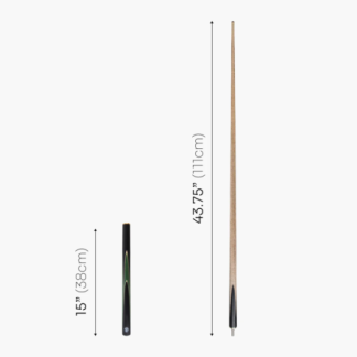 Queue de billard Jonny 8Ball Sniper Green 3/4 - 8mm Pool et Snooker