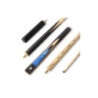 Queue de billard Jonny 8Ball Blue Marble 1/2 3/4 145cm - 9mm Pool et Snooker