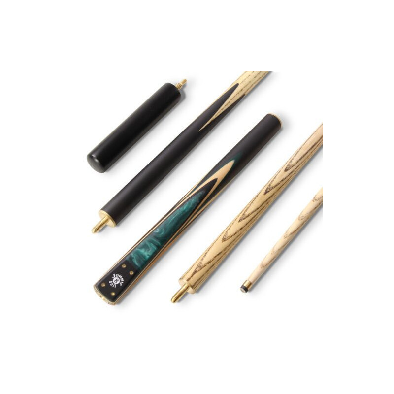 Queue de billard Jonny 8Ball Green Marble 1/2 3/4 145cm - 9mm Pool et Snooker