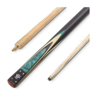 Queue de billard Jonny 8Ball Green Marble 1/2 3/4 145cm - 9mm Pool et Snooker