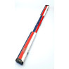 Boîtier Halo Rouge Blanc Bleu pour 2 queues Monobloc