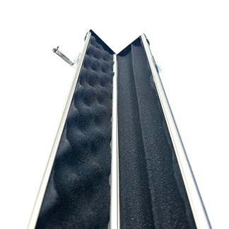 Boîtier Halo Noir et Bleu pour 2 queues Monobloc