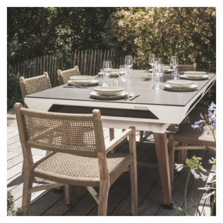 Billard américain 7ft Madalena Blanc outdoor
