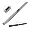 Boîtier Baize Master ProLine Argent pour 3 queues Monobloc