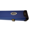 Boîtier Baize Master Luxury Bleu Royal pour queue 1/2
