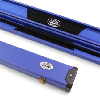 Boîtier Baize Master Luxury Bleu Royal pour queue 1/2
