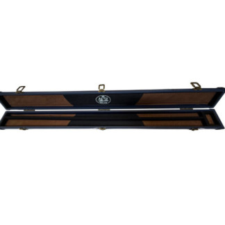 Boîtier Baize Master Luxury Bleu Navy pour queue 1/2