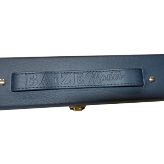Boîtier Baize Master Luxury Bleu Navy pour queue 1/2