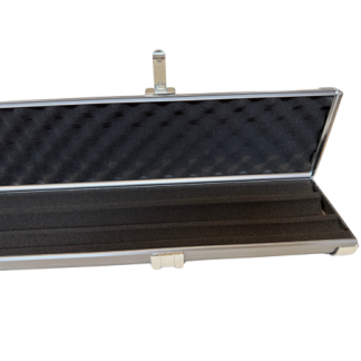 Boîtier Baize Master Prestige Gris clair Satin pour 3 queues monobloc