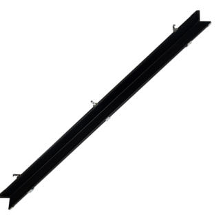 Boîtier Baize Master Prestige Noir Satin pour 2 queues monobloc