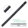 Boîtier Baize Master Prestige Noir Satin pour 2 queues monobloc