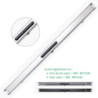 Boîtier Baize Master Prestige Gris clair Satin pour 2 queues monobloc