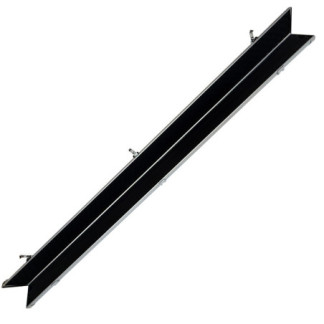 Boîtier Baize Master Prestige Gris clair Satin pour 2 queues monobloc