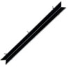 Boîtier Baize Master Prestige Gris clair Satin pour 2 queues monobloc