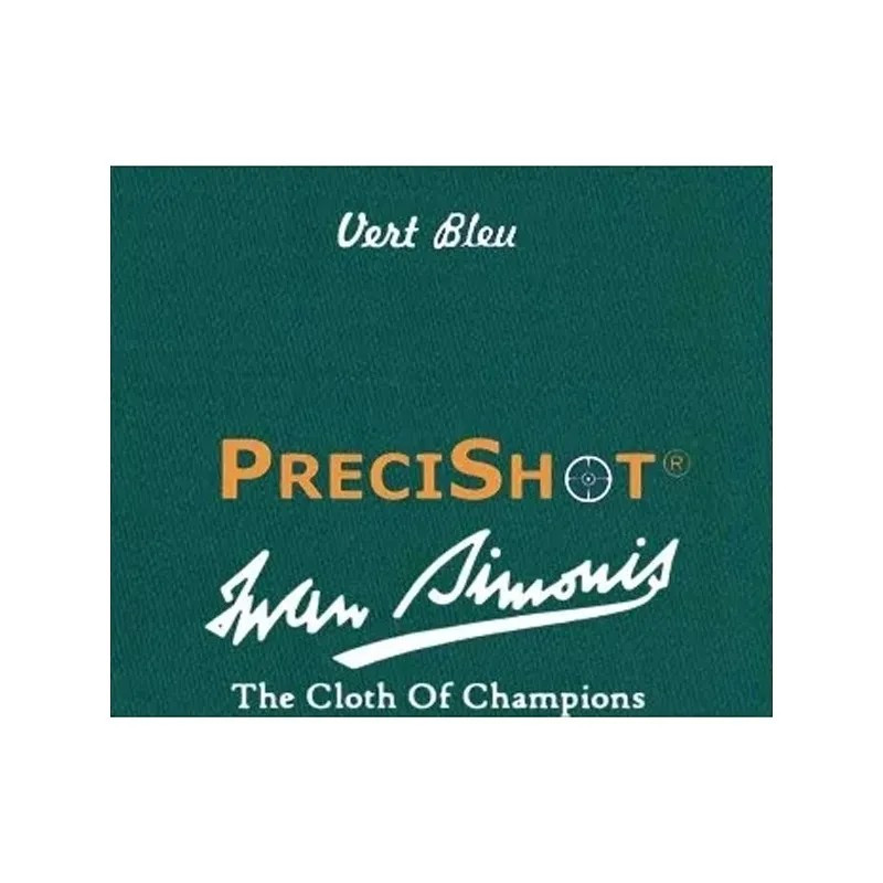 Drap Simonis PreciShot pour Bandes - Vert Bleu