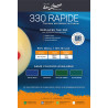 Tapis Simonis 330 coloris bleu Delsa largeur 170 cm