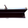 Boîtier Baize Master ProLine Argent pour 2 queues Monobloc