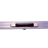 Boîtier Baize Master ProLine Argent pour 2 queues Monobloc