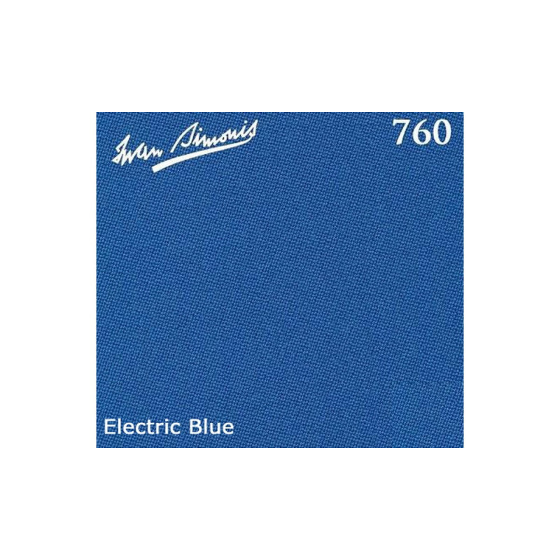 Tapis Simonis 760 Bleu électrique largeur 195 cm