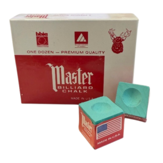 Craie de billard Master Verte par 2