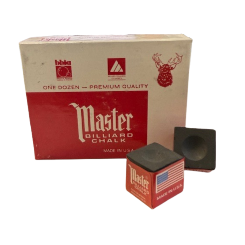 Craie de billard Master Noire par 2