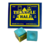 Sachet de 2 Craies de billard Triangle Vertes
