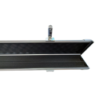 Boîtier Baize Master Prestige Gris clair Satin pour queue 3/4