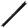 Boîtier Baize Master Prestige Gris clair Satin pour queue 3/4
