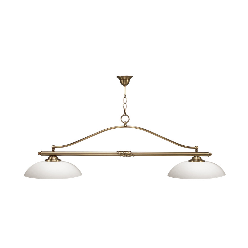 Luminaire CREIL 2 verreries Opale