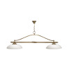 Luminaire CREIL 2 verreries Opale
