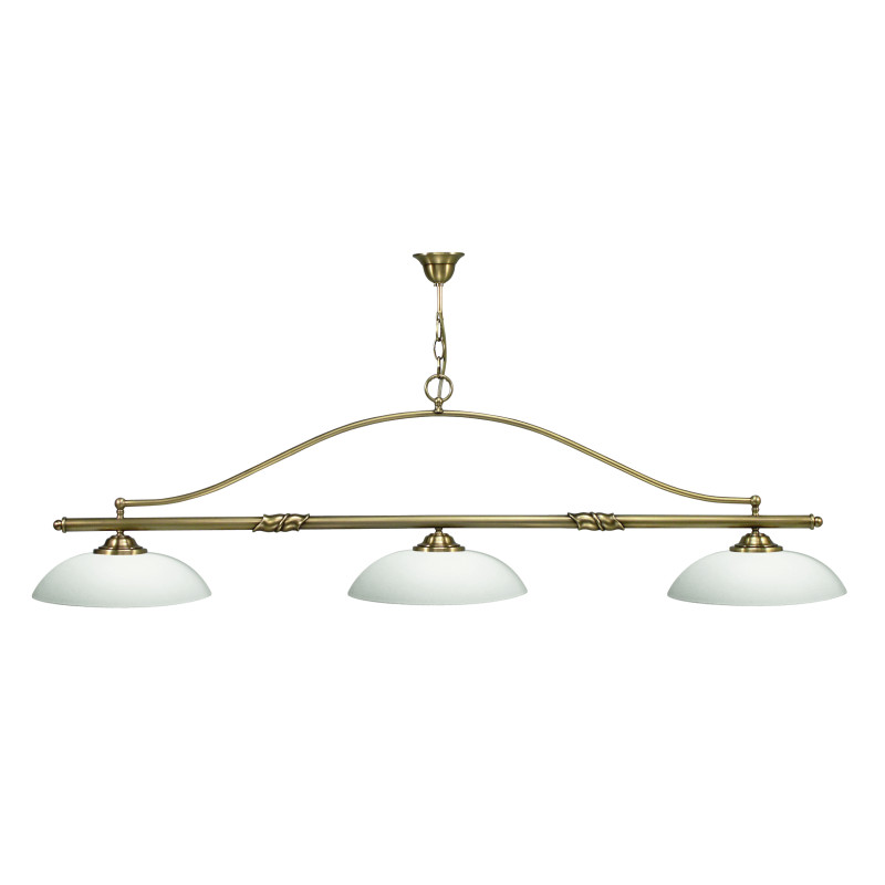 Luminaire CREIL 3 verreries Opale