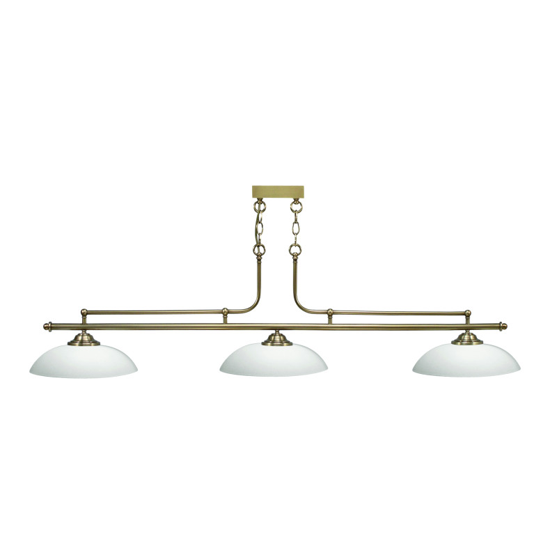 Luminaire ERAGNY 3 verreries Opale