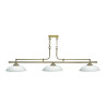 Luminaire ERAGNY 3 verreries Opale