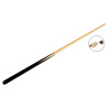 Queue de billard standard monobloc 107 cm - virole laiton & embout vissé 11mm
