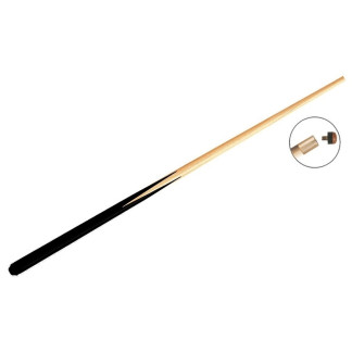 Queue de billard standard monobloc 132 cm - virole laiton & embout vissé 11mm