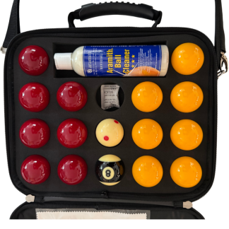 Valise Nylon & Billes Pool Pro Cup de billard 50,8 mm