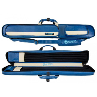 Housse Molinari Rétro bleue et beige 2 fûts/4 flèches
