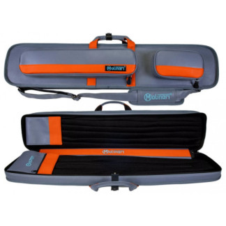 Housse Molinari Rétro grise et orange 3fûts/6 flèches