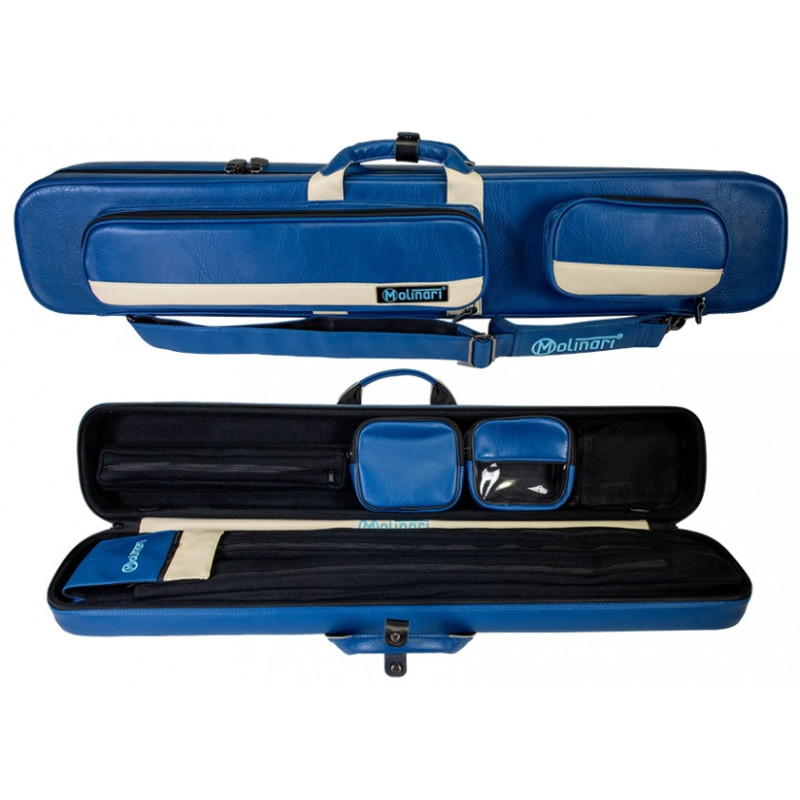 Housse Molinari Rétro bleue et beige 3 fûts/6 flèches