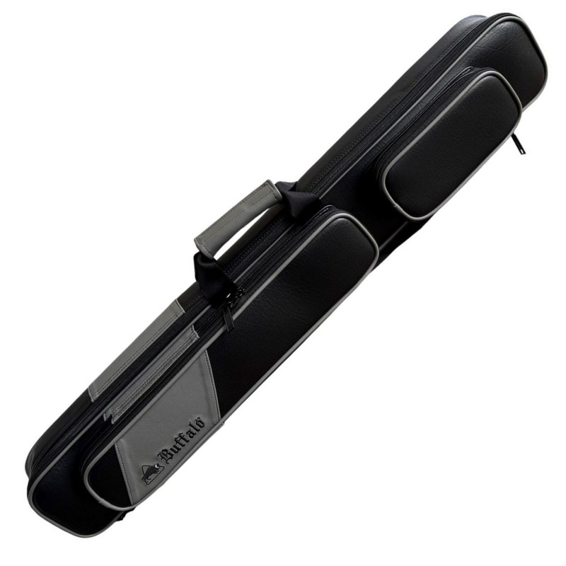 Housse souple Buffalo Roadline 2 fûts / 4 flèches noir & gris