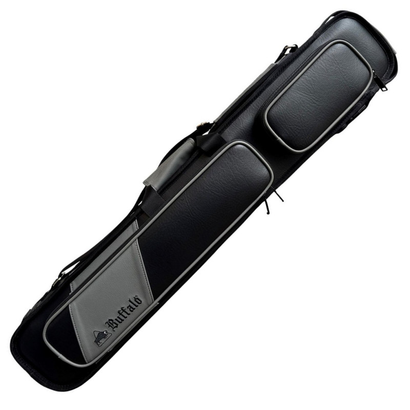Housse souple Buffalo Roadline 3 fûts / 5 flèches noir & gris