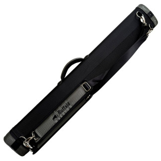 Etui rigide Buffalo noir 2 fûts / 4 flèches