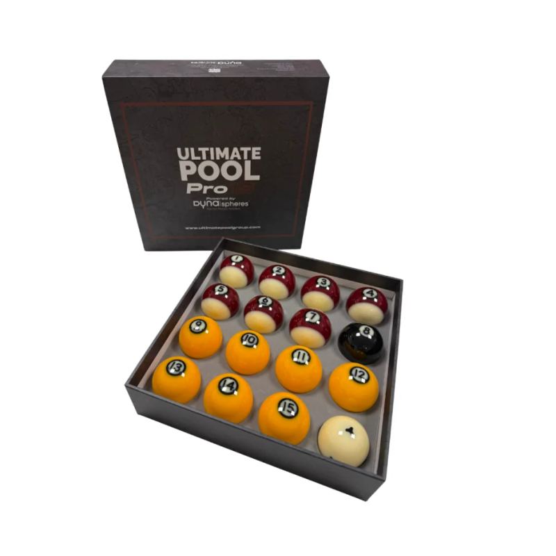 Billes de billard English 8-Ball Ultimate Dynaspheres 50.8 mm
