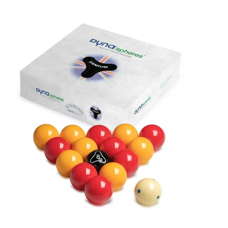 Billes de billard Pool DynaSpheres 50,8 mm Osmium