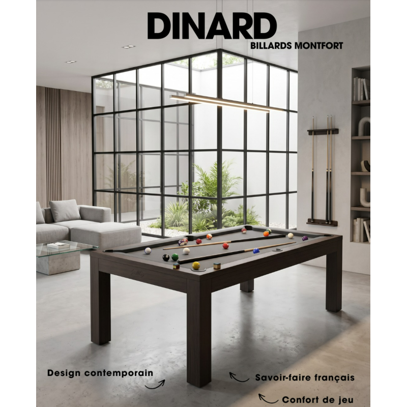 Billard Dinard avec plateau-table