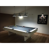 Luminaire Laiton 6 globes verts