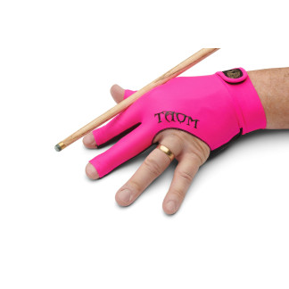 Gant de billard professionnel Taom couleur rose