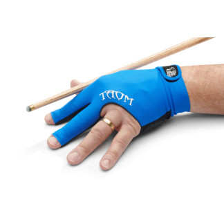 Gant de billard professionnel Taom couleur bleue